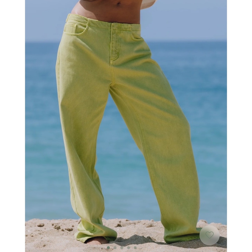 Daily Drills Beach Jeans Citron Size S 27/28 NWT